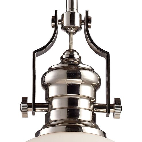 Chadwick 1 Light 13 inch Polished Nickel Pendant Ceiling Light in Incandescent