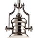 Chadwick 1 Light 13 inch Polished Nickel Pendant Ceiling Light in Incandescent