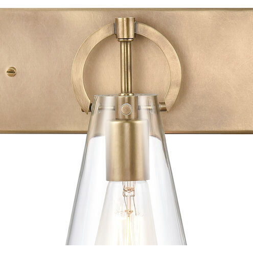 Gabby 4 Light 32 inch Brass Vanity Light Wall Light