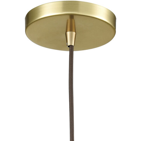 Socketholder 1 Light 2 inch Satin Brass Mini Pendant Ceiling Light