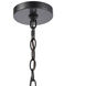Lamplighter 5.75 inch 100.00 watt Matte Black Outdoor Pendant