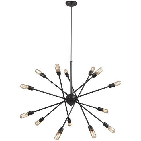 Delphine 14 Light 38 inch Oil Rubbed Bronze Chandelier Ceiling Light