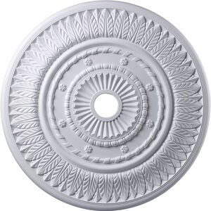 Corinna White Medallion