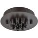 Signature 12 Light 1 inch Oil Rubbed Bronze Canopy, Round