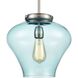 Amore 1 Light 12 inch Satin Nickel Pendant Ceiling Light