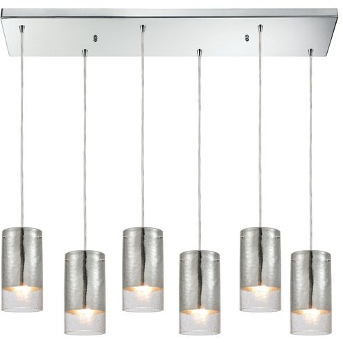 Tallula 6 Light 32 inch Polished Chrome Mini Pendant Ceiling Light
