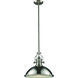 Chadwick 1 Light 17 inch Satin Nickel Pendant Ceiling Light in Incandescent