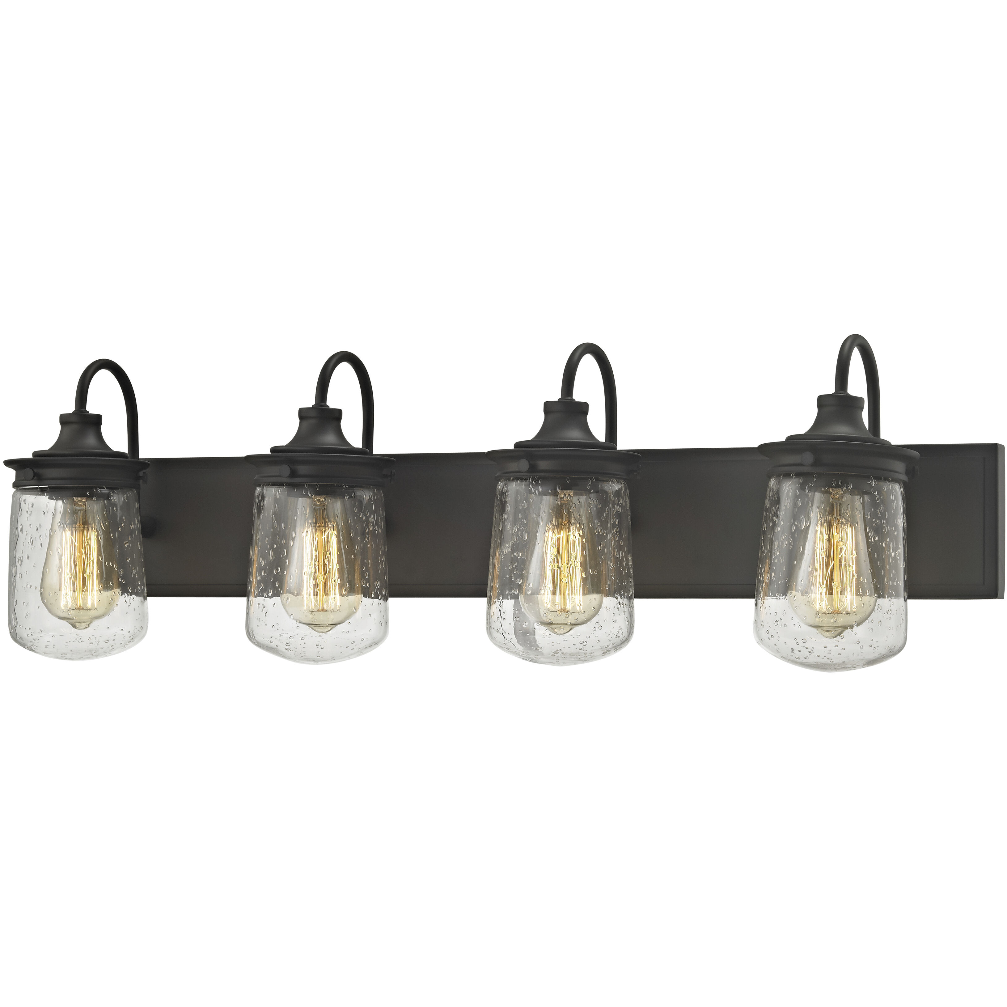 4 light bronze vanity light outlet