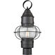 Onion 1 Light 19 inch Oil Rubbed Bronze Outdoor Post Light