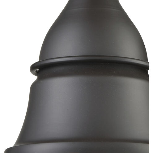 Langhorn 1 Light 9 inch Oil Rubbed Bronze Outdoor Sconce