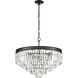 Palacial 6 Light 24 inch Oil Rubbed Bronze Chandelier Ceiling Light