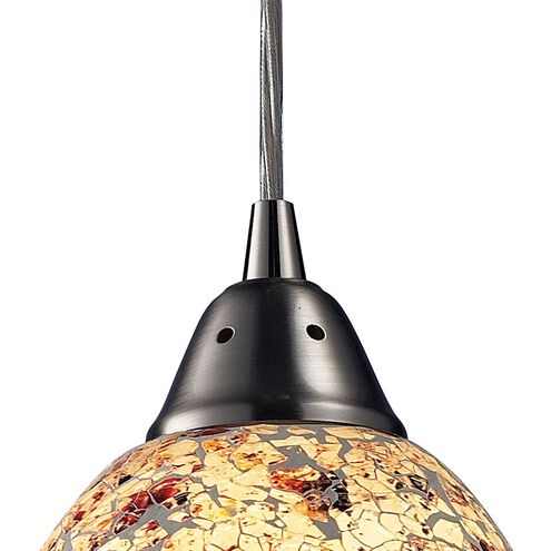 Avalon 1 Light 5 inch Satin Nickel Mini Pendant Ceiling Light in Incandescent