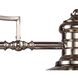 Chadwick Linear Chandelier Ceiling Light in Incandescent