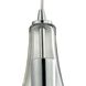 Orbital 1 Light 10 inch Polished Chrome Mini Pendant Ceiling Light