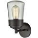 Mullen Gate 1 Light 11 inch Oil Rubbed Bronze Outdoor Sconce, Small