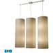 Fabric Cylinders 12 Light 43.00 inch Pendant