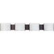 Pannelli 4 Light 42 inch Oil Rubbed Bronze Vanity Light Wall Light in Oiled Bronze, Alabaster