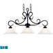 Buckingham Linear Chandelier Ceiling Light in LED