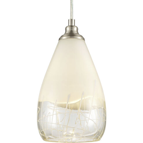 Sugarcoat 1 Light 6 inch Satin Nickel Mini Pendant Ceiling Light