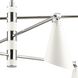 Luca 6 Light 36 inch Polished Chrome Chandelier Ceiling Light
