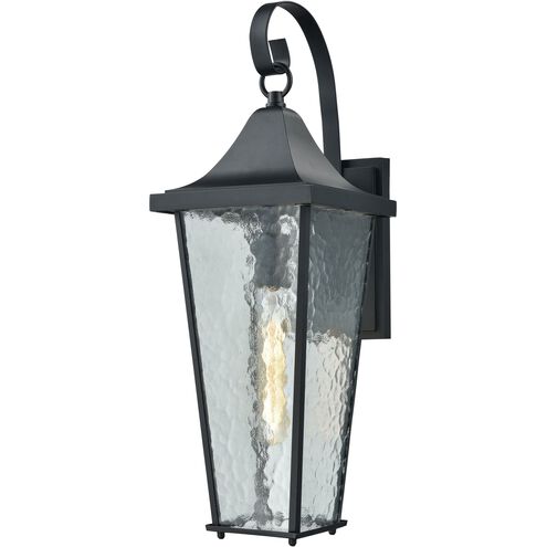 Vinton 1 Light 21 inch Matte Black Outdoor Wall Sconce