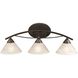 Elysburg 3 Light 25 inch Oil Rubbed Bronze Vanity Light Wall Light