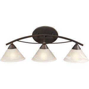 Elysburg 3 Light 25 inch Oil Rubbed Bronze Vanity Light Wall Light