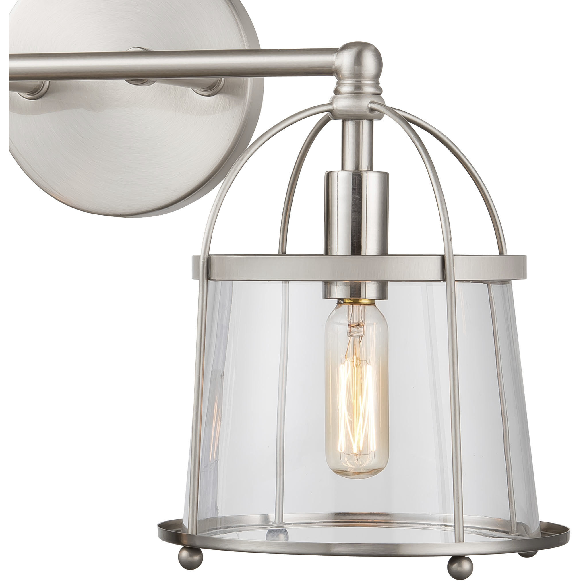 Elk Merrick Satin Nickel 2 Light Vanity Light 18461 2