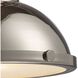 Chadwick 1 Light 13 inch Polished Nickel Pendant Ceiling Light in Incandescent