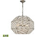 Constructs 8 Light 20.00 inch Chandelier