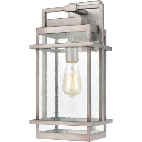 Breckenridge 1 Light 19 inch Weathered Zinc Outdoor Wall Sconce