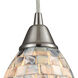 Capri 1 Light 5 inch Satin Nickel Multi Pendant Ceiling Light in Incandescent, Configurable