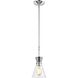 Modley 1 Light 6 inch Polished Chrome Mini Pendant Ceiling Light