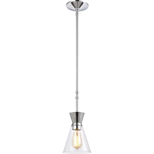 Modley 1 Light 6 inch Polished Chrome Mini Pendant Ceiling Light
