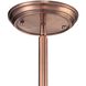 Chadwick 1 Light 8 inch Copper Mini Pendant Ceiling Light