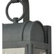 Heritage Hills 1 Light 14 inch Aged Zinc Outdoor Wall Sconce