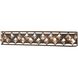 Armand 6 Light 39 inch Weathered Bronze Vanity Light Wall Light