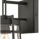 Crofton 1 Light 15 inch Charcoal Outdoor Wall Sconce
