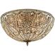 Elizabethan 10 Light 28 inch Dark Bronze Flush Mount Ceiling Light in Incandescent