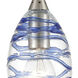 Vines 1 Light 5 inch Satin Nickel Multi Pendant Ceiling Light in Standard, Configurable