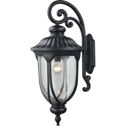 Derry Hill 1 Light 28 inch Matte Black Outdoor Sconce