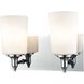 Alton Road 2 Light 11 inch Chrome Vanity Light Wall Light