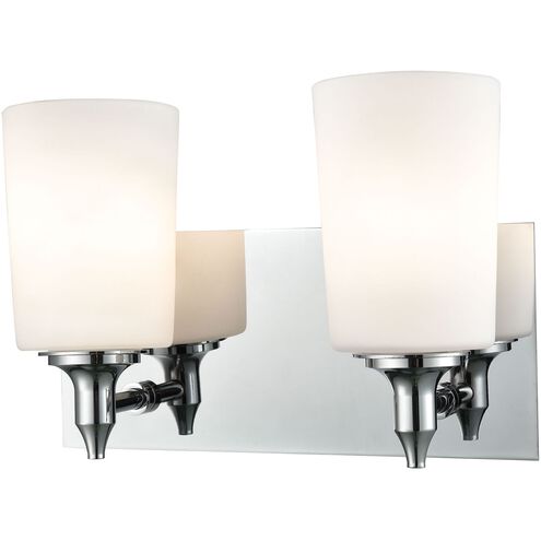 Alton Road 2 Light 11 inch Chrome Vanity Light Wall Light
