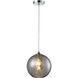 Watersphere 1 Light 10.00 inch Mini Pendant