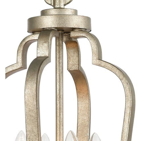 Lanesboro 4 Light 12 inch Dusted Silver Pendant Ceiling Light