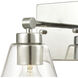 East Point 1 Light 8 inch Polished Chrome Vanity Light Wall Light