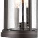 Brison 2 Light 8 inch Oil Rubbed Bronze Outdoor Pendant
