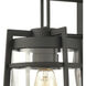 Crofton 1 Light 15 inch Charcoal Outdoor Sconce