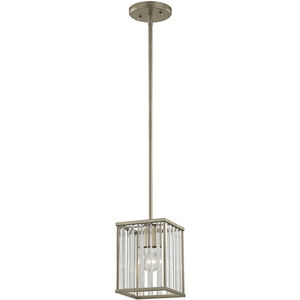 Ridley 1 Light 6 inch Aged Silver Mini Pendant Ceiling Light