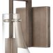 Culmination 1 Light 7 inch Weathered Zinc Vanity Light Wall Light